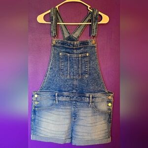 Juniors No Boundaries Overall Shorts